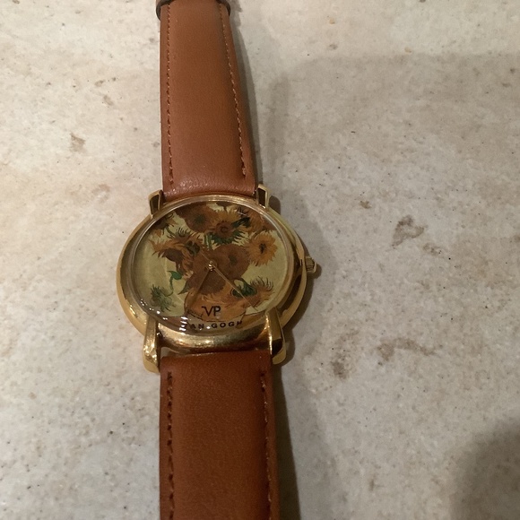 Art watch with Leather Band - Picture 4 of 4